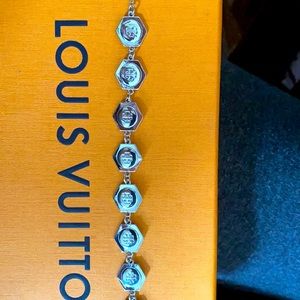 Tory burch silver bracelet